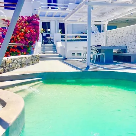 Melpomeni - Private Pool @ Ornos Mykonos *