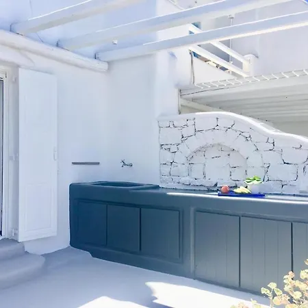 Melpomeni - Private Pool @ Ornos Mykonos